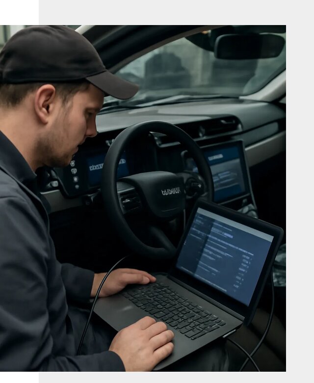 Профессиональная русификация автомобилей Lynk Co в Алексеевке