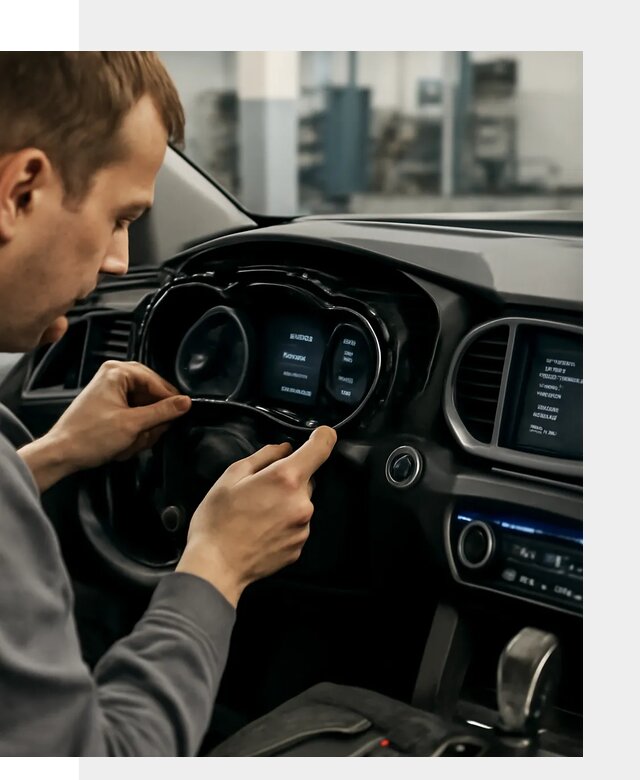 Русификация приборной панели автомобилей Hyundai в Алексеевке